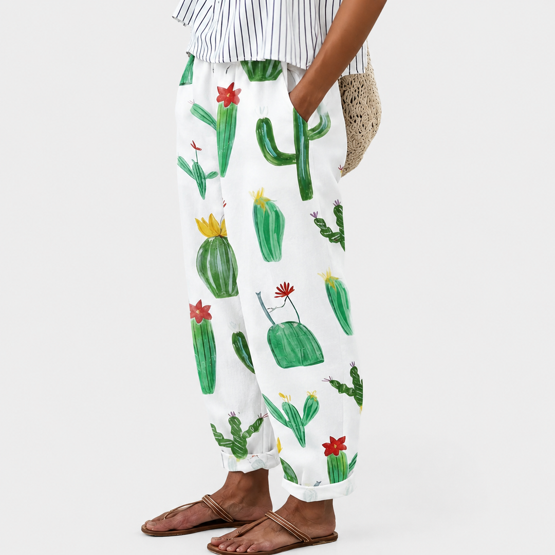 Pantalon Confort Fleur du Désert