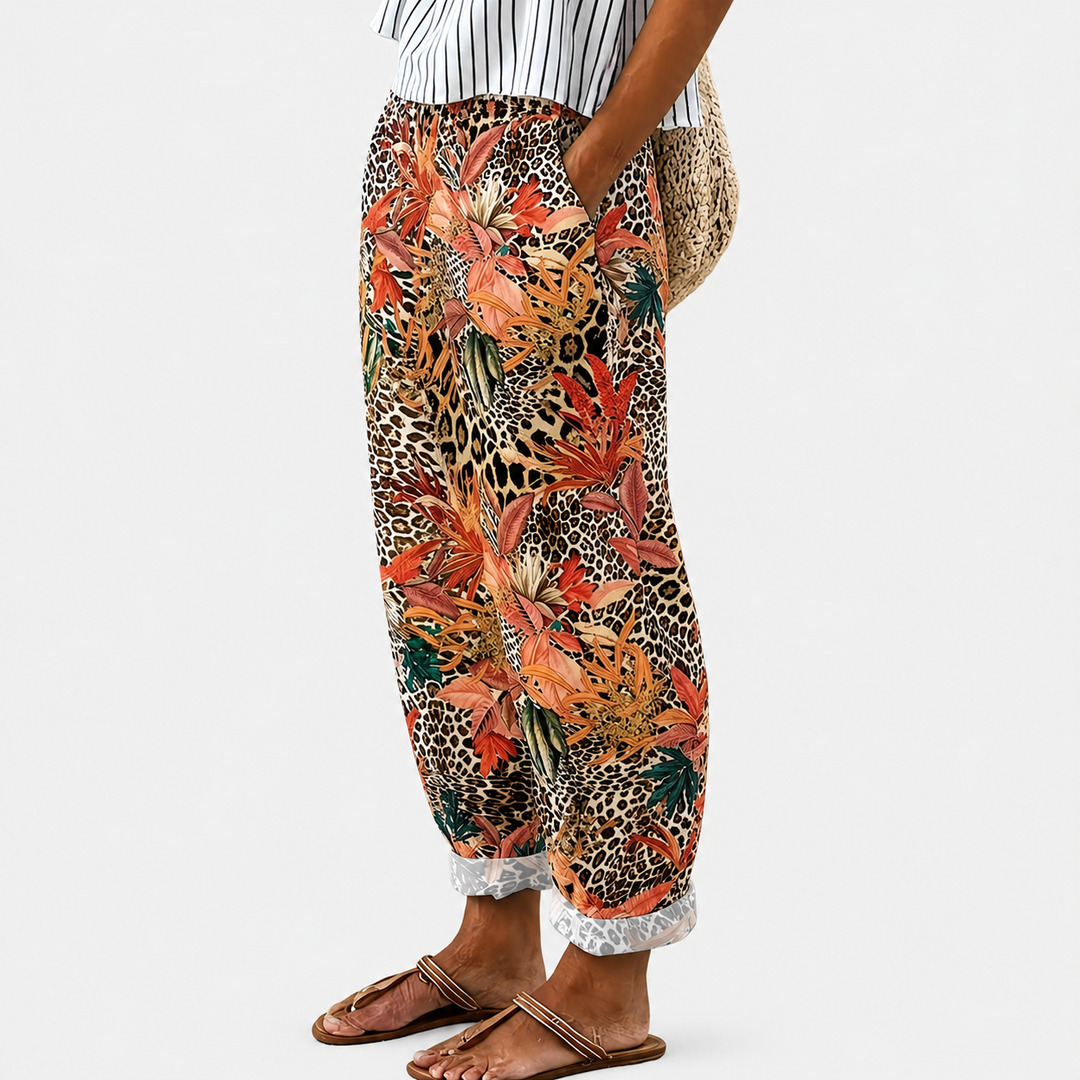 Pantalon confortable Wild Garden