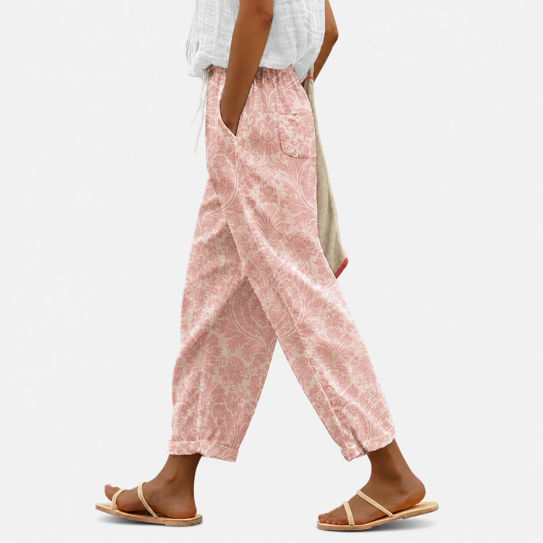 Pantalons pour femmes à cordon de serrage
