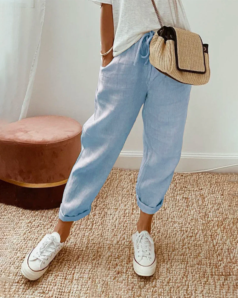 Comfortable and Stylish Flowing Trousers