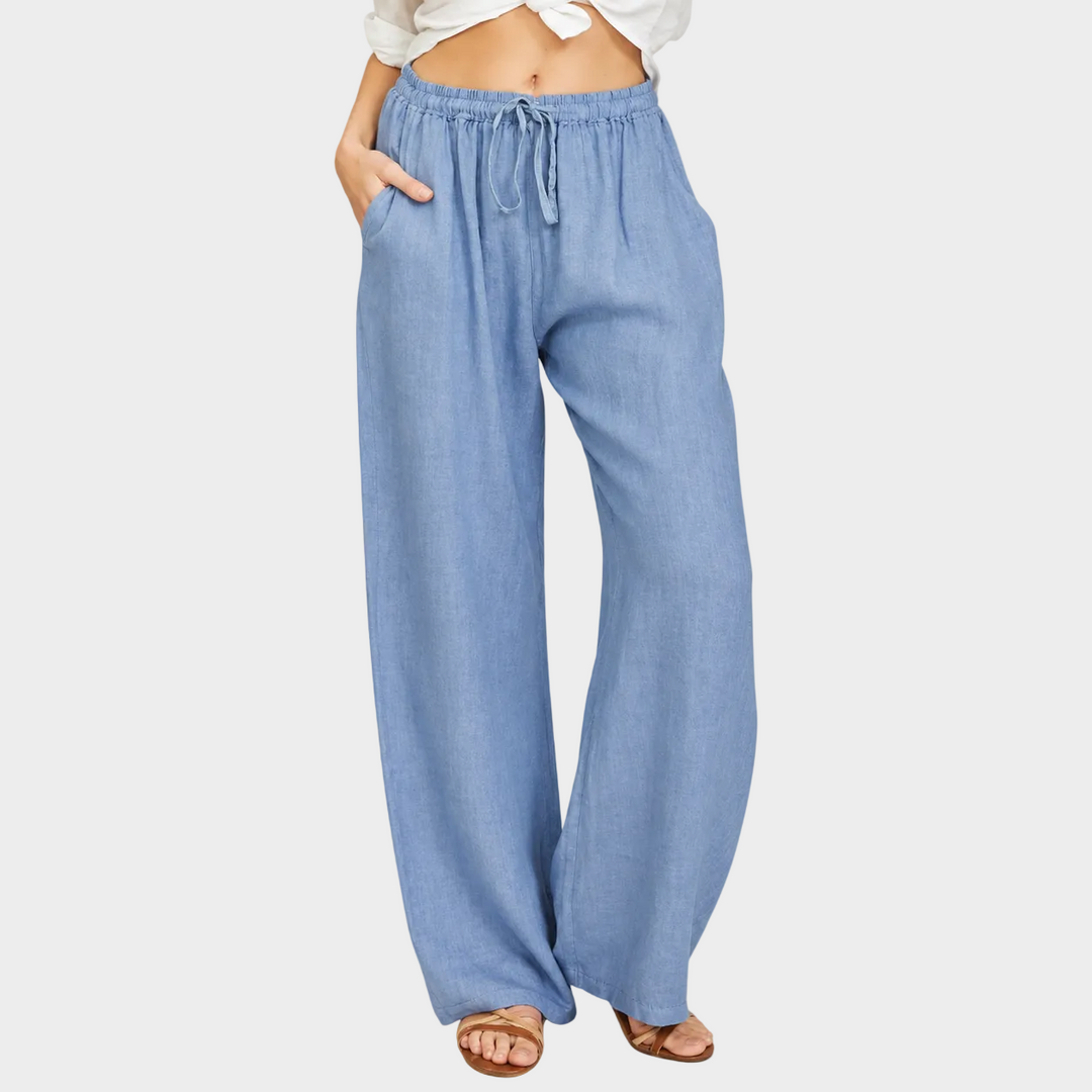Enara - Comfortable Drawstring Trousers
