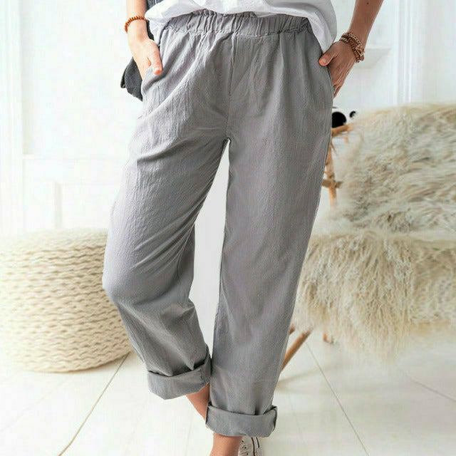 Neria - Pantalon à Structure Souple