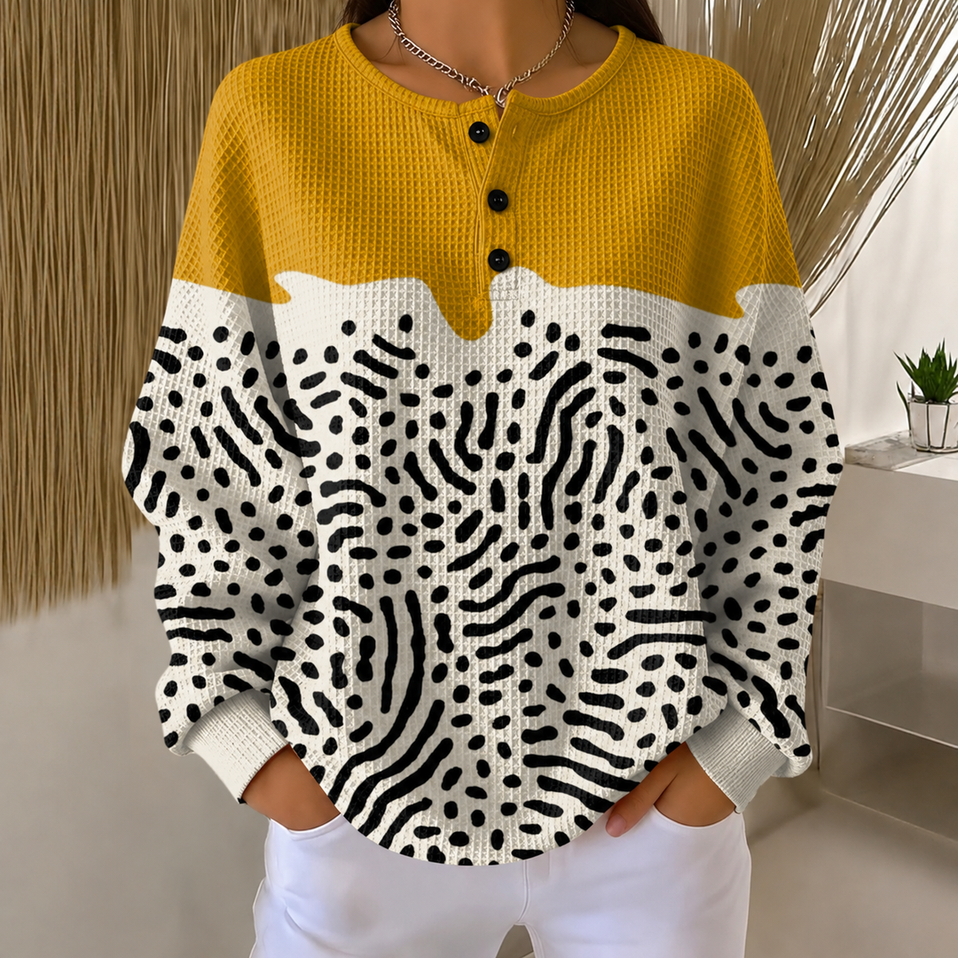 Lucie – Sweat Moutarde