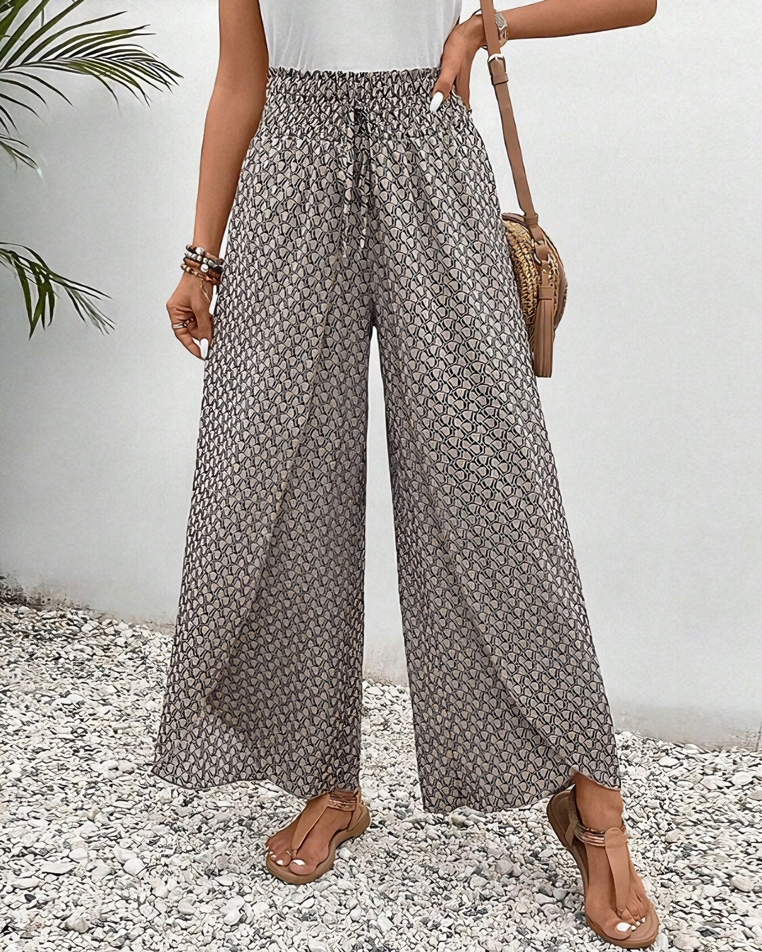 Sahara - Pantalon large décontracté