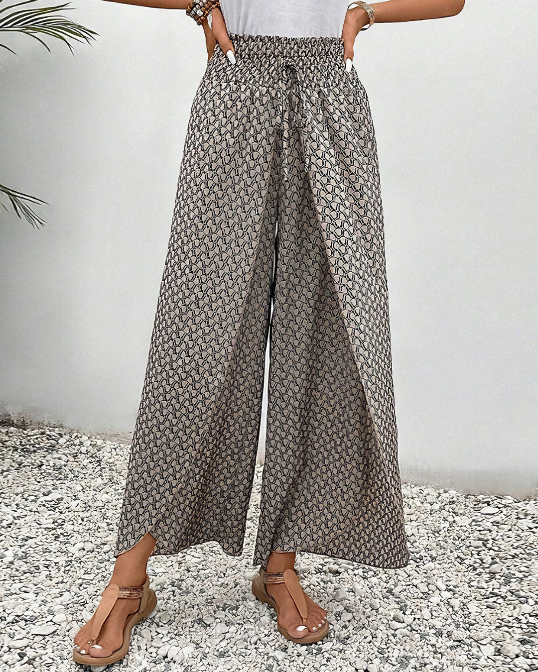 Sahara - Pantalon large décontracté