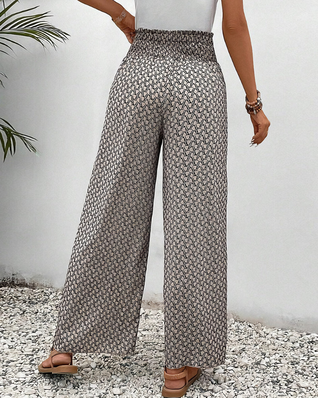 Sahara - Pantalon large décontracté