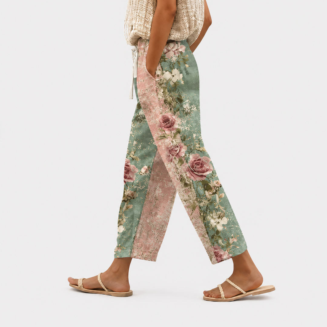 Pink Garden Trousers